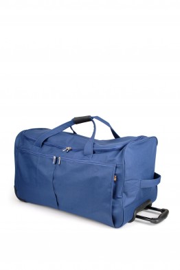 B-888-2 Grand sac voyage en textile avec roulettes David Jones