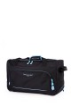 BA-6046-1 Sac voyage à roulettes en textile David Jones