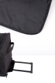 BA-6046-2 Sac voyage à roulettes en textile David Jones