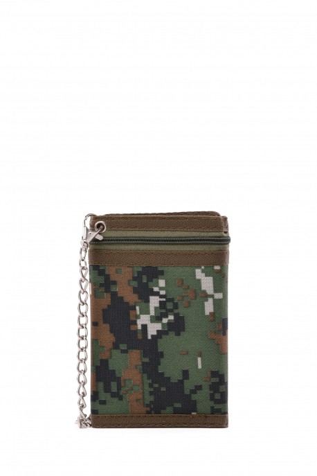 Portefeuille textile camouflage 2025-2
