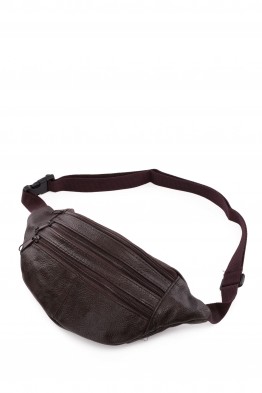 KJ88702 Split leather bum bag