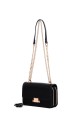 W61116 Flap handbag with sliding chain handle