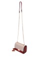 W61116 Flap handbag with sliding chain handle
