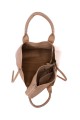 Y3222 Large grained tote bag adorned with acrylic rhinestones