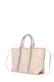 Y3222 Sac à main cabas grand taille grainé ornementé de strass acrylique
