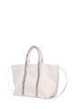 Y3222 Sac à main cabas grand taille grainé ornementé de strass acrylique