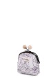 La Matilda - Porte-monnaie en coton à fermoir Rosa Violeta M124-90