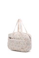 BG-6993 Small cotton diaper bag, hand-carried, quilted, Liberty floral print