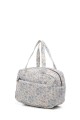 BG-6993 Sac à langer coton format S porté main matelassé motif fleurs liberty