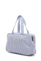 BG-6729 Cotton diaper bag, small size, carried by hand striped pattern