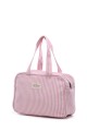 BG-6729 Cotton diaper bag, small size, carried by hand striped pattern