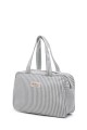 BG-6729 Sac à langer coton format S porté main motif rayures