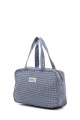 BG-6844 Sac à langer coton format S porté main motif Vichy