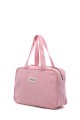 BG-6844 Sac à langer coton format S porté main motif Vichy