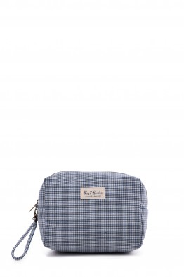 BG-6839 Pochette Trousse de rangement Textile motif Vichy