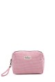 BG-6839 Pouch bag textile gingham pattern