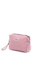 BG-6839 Pouch bag textile gingham pattern