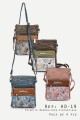 HD-19 Pochette bandoulière synthétique format téléphone Sweet & Candy Butterfly