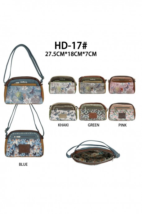 HD-17-26B Sac bandoulière Sweet & Candy Butterfly : couleur:Pack de 4