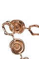 C-57090-GD Ceinture de robe fantaisie décorative en métal - coquillage
