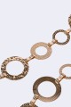 C-57076 Decorative fancy metal dress belt