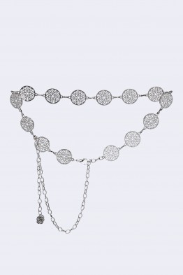 C-57097 Decorative fancy metal dress belt