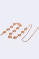 C-57097 Decorative fancy metal dress belt