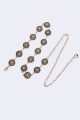 C-57099 Decorative fancy metal dress belt