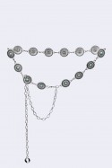 C-57099 Decorative fancy metal dress belt