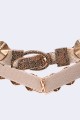 A55173 Decorative metal elastic dress belt