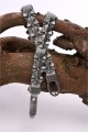 A55173 Decorative metal elastic dress belt