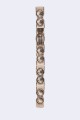 A55173 Decorative metal elastic dress belt