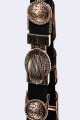 A55173 Decorative metal elastic dress belt