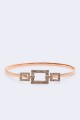 C57041 Elastic snake chain belt for decorative fancy dress in steel