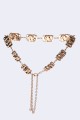 5718-24-BV Decorative fancy metal dress belt