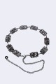 5718-24-BV Decorative fancy metal dress belt