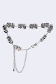 5718-24-BV Decorative fancy metal dress belt