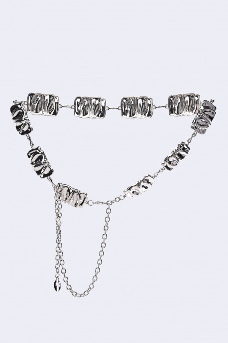 5718-24-BV Decorative fancy metal dress belt