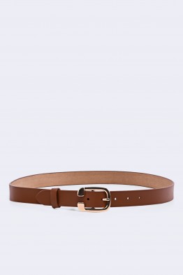 5718-62-BV Ceinture femme en croute cuir de vachette