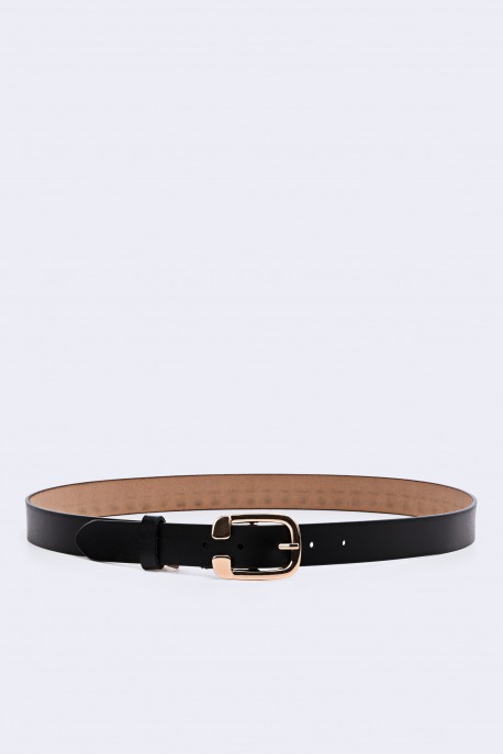 5718-62-BV Women's belt in split cowhide leather