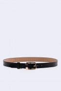 5718-62-BV Women's belt in split cowhide leather