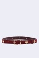 5718-69-BV Ceinture femme en croute cuir de vachette