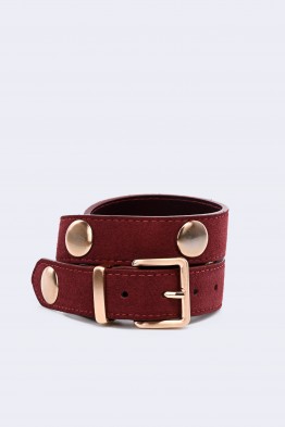 5718-69-BV Ceinture femme en croute cuir de vachette