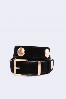 5718-69-BV Ceinture femme en croute cuir de vachette