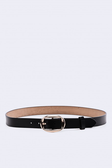 5718-63-BV Ceinture femme en croute de cuir