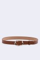 5718-63-BV Ceinture femme en croute de cuir