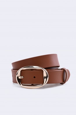 5718-63-BV Ceinture femme en croute de cuir