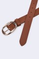 5718-63-BV Ceinture femme en croute de cuir
