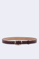5718-63-BV Women's belt in split leather