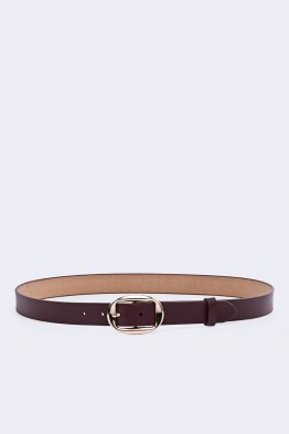 5718-63-BV Ceinture femme en croute de cuir